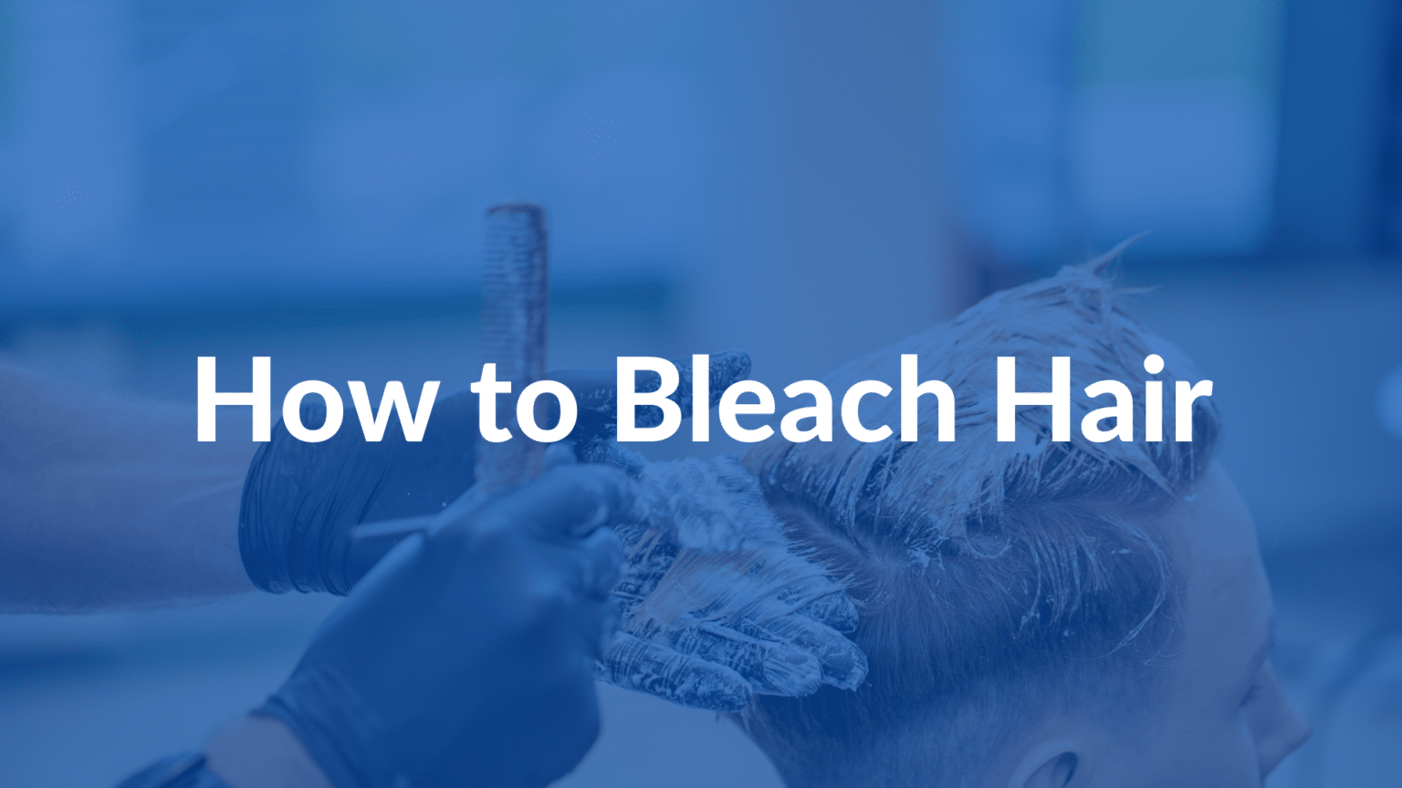 How to Bleach Hair